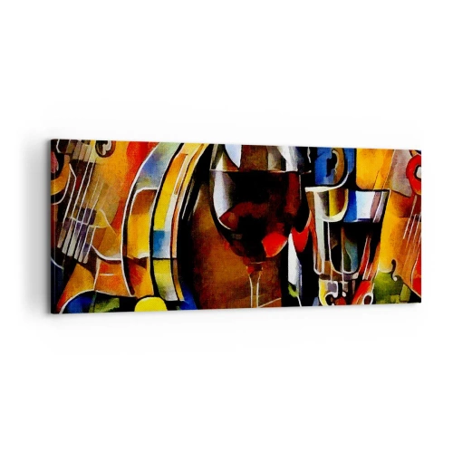 Obraz na plátně - I svět dostává barvy - 120x50 cm