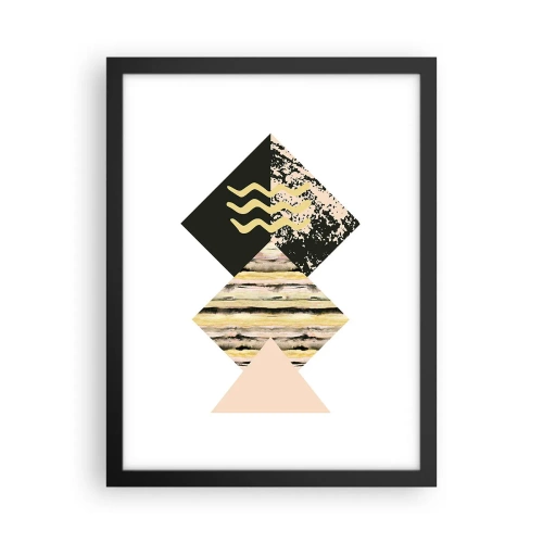 Plakát v černém rámu - Není to tak jednoduché - 30x40 cm