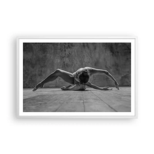 Plakát v bílém rámu - Nalezená symetrie - 91x61 cm