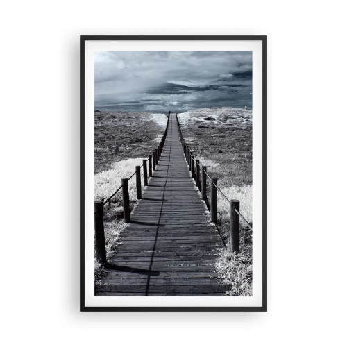 Plakát v černém rámu - Na samotný břeh - 61x91 cm