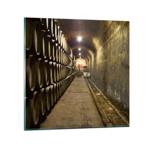 Obraz na skle - Je dobré si odpočinout - 70x70 cm