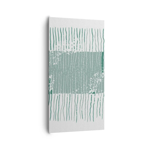 Obraz na plátně - Mořská abstrakce - 65x120 cm