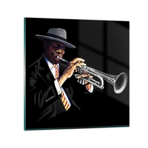 Obraz na skle - Kouzlo staré školy - 50x50 cm