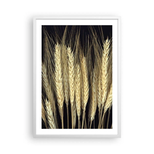 Plakát v bílém rámu - Rustikální magie - 50x70 cm