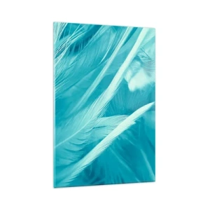 Obraz na skle - Utonout v chmýří - 80x120 cm