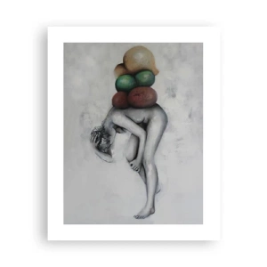 Plakát - Břemeno života - 40x50 cm