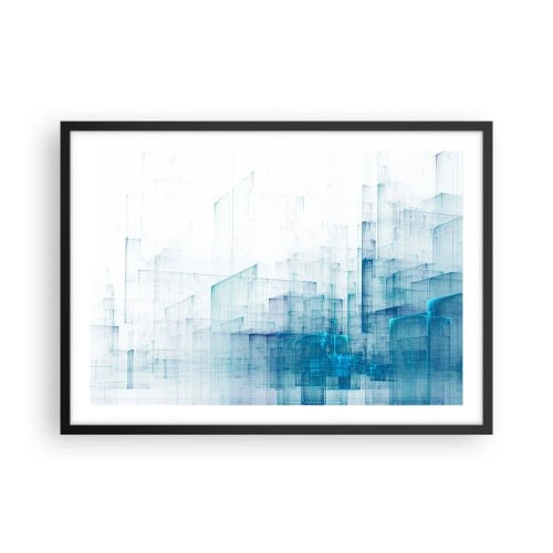 Plakát v černém rámu - Jak se stal prostor - 70x50 cm