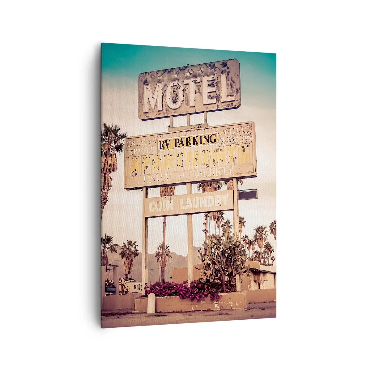 Obraz na plátně - Zde se zastavil čas - 70x100 cm