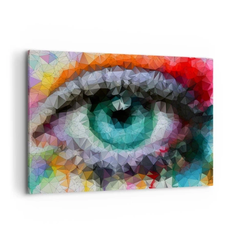 Obraz na plátně - Krystalický lesk očí - 100x70 cm