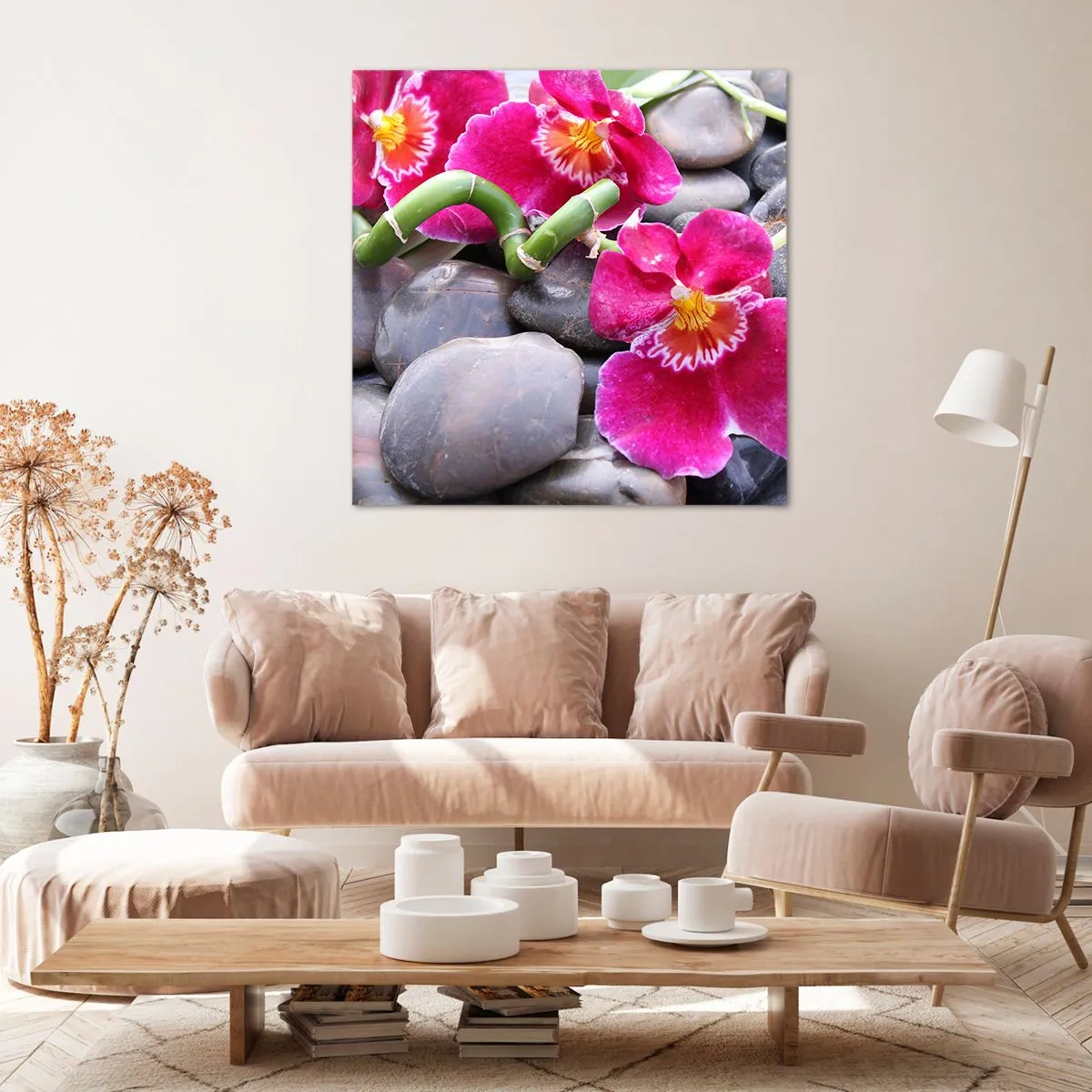 Obraz na plátně - Chlad a žár - 70x70 cm