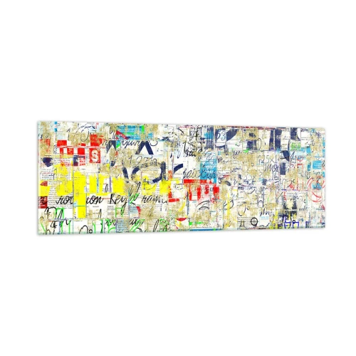 Obraz na skle - Prostě potěší oči - 90x30 cm