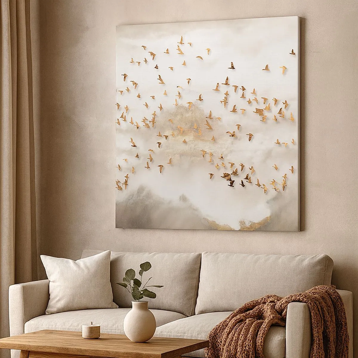 Obraz na plátně - Je čas… - 30x30 cm