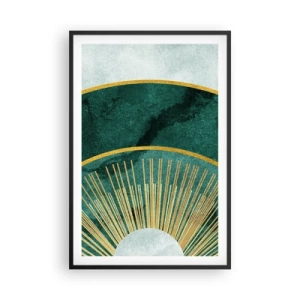 Plakát v černém rámu - Jiná sluneční soustava - 61x91 cm