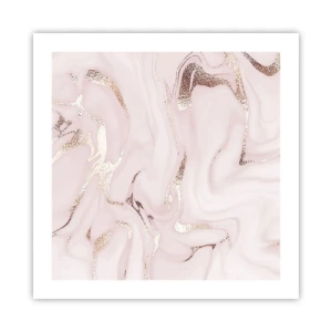 Plakát - V růžovém šílenství - 50x50 cm