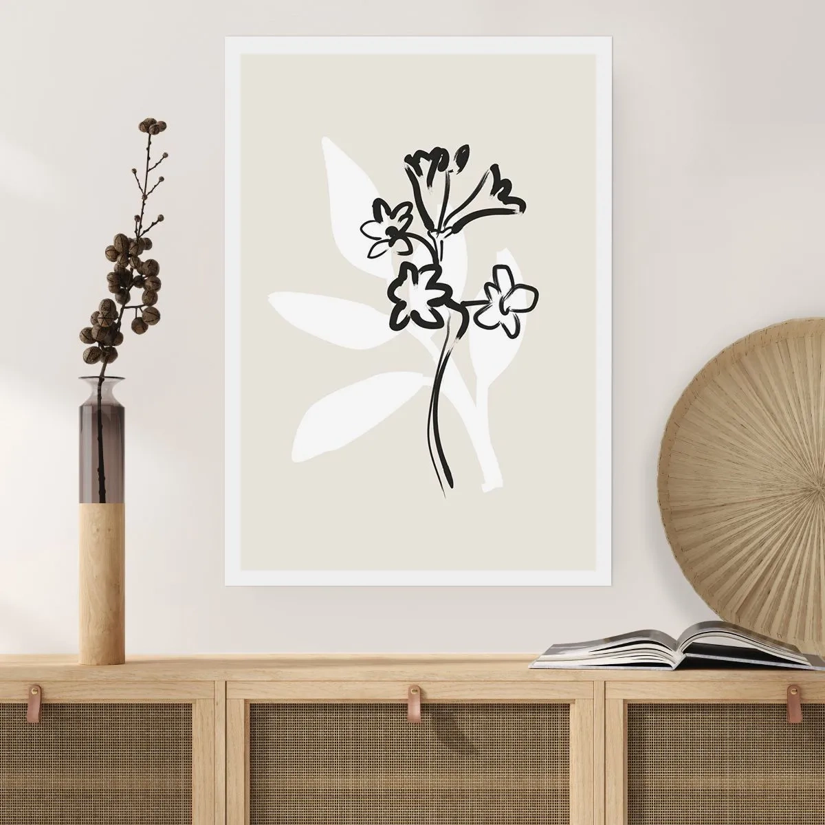 Plakát - Náčrtek pro herbář - 50x70 cm