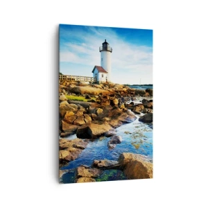 Obraz na plátně - Vraťte se šťastně, čekám - 80x120 cm