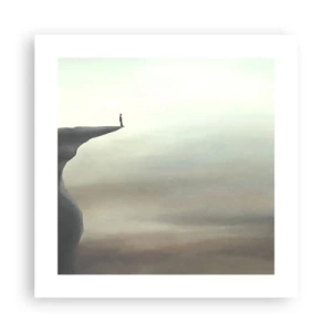 Plakát - Nahoru, samozřejmě! - 40x40 cm