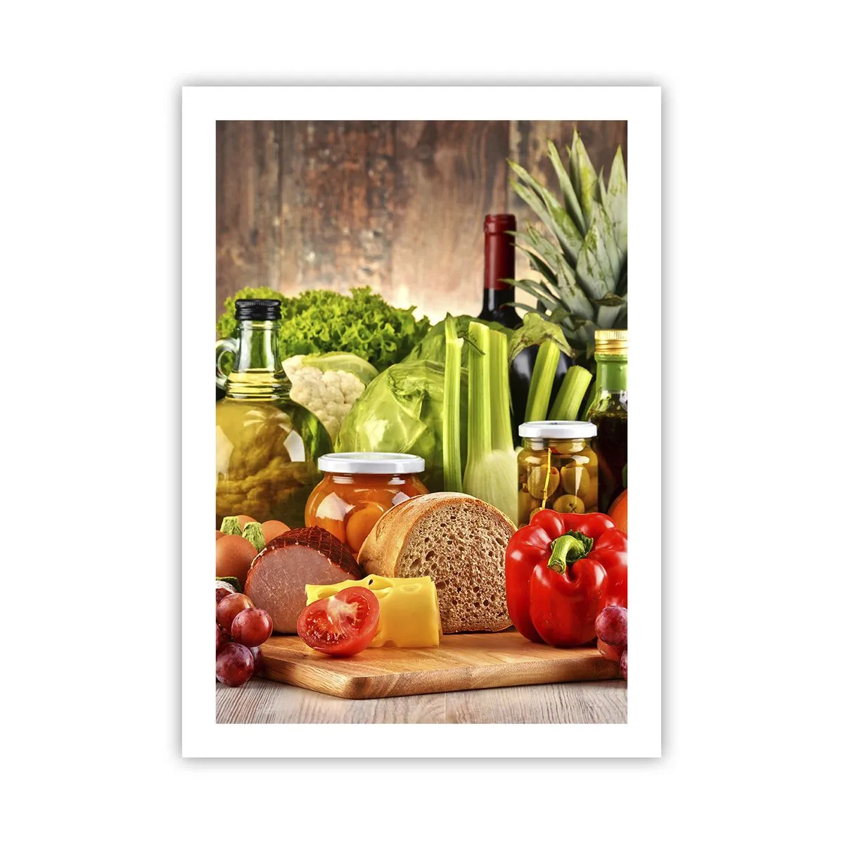Plakát - Uzené, pečené, marinované - 50x70 cm
