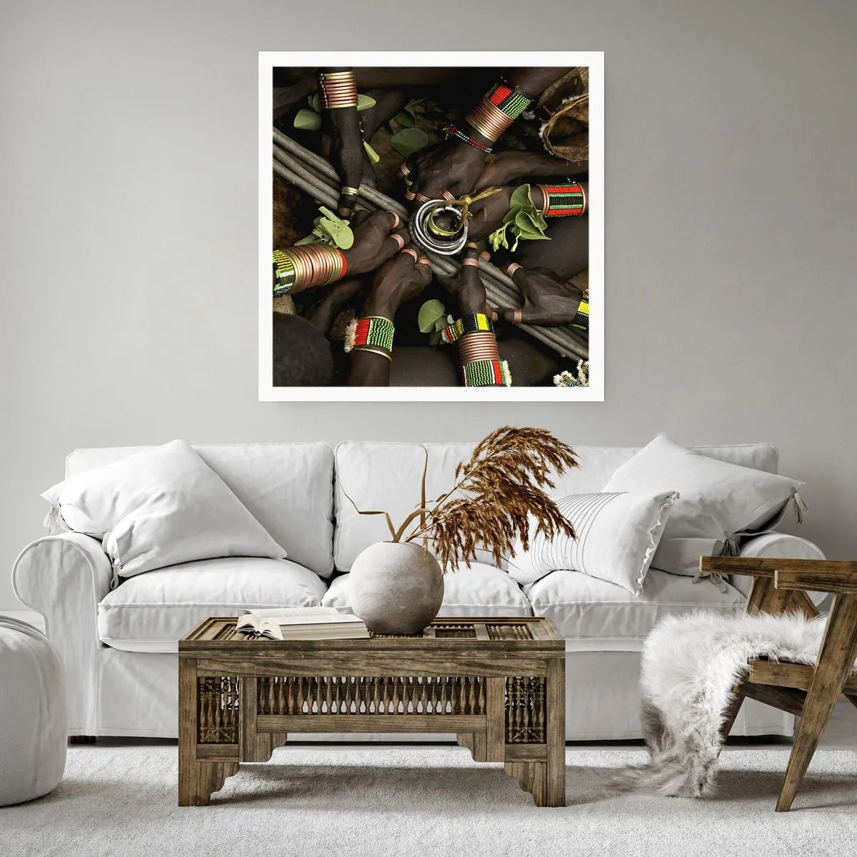 Plakát - Jsme spolu - 60x60 cm