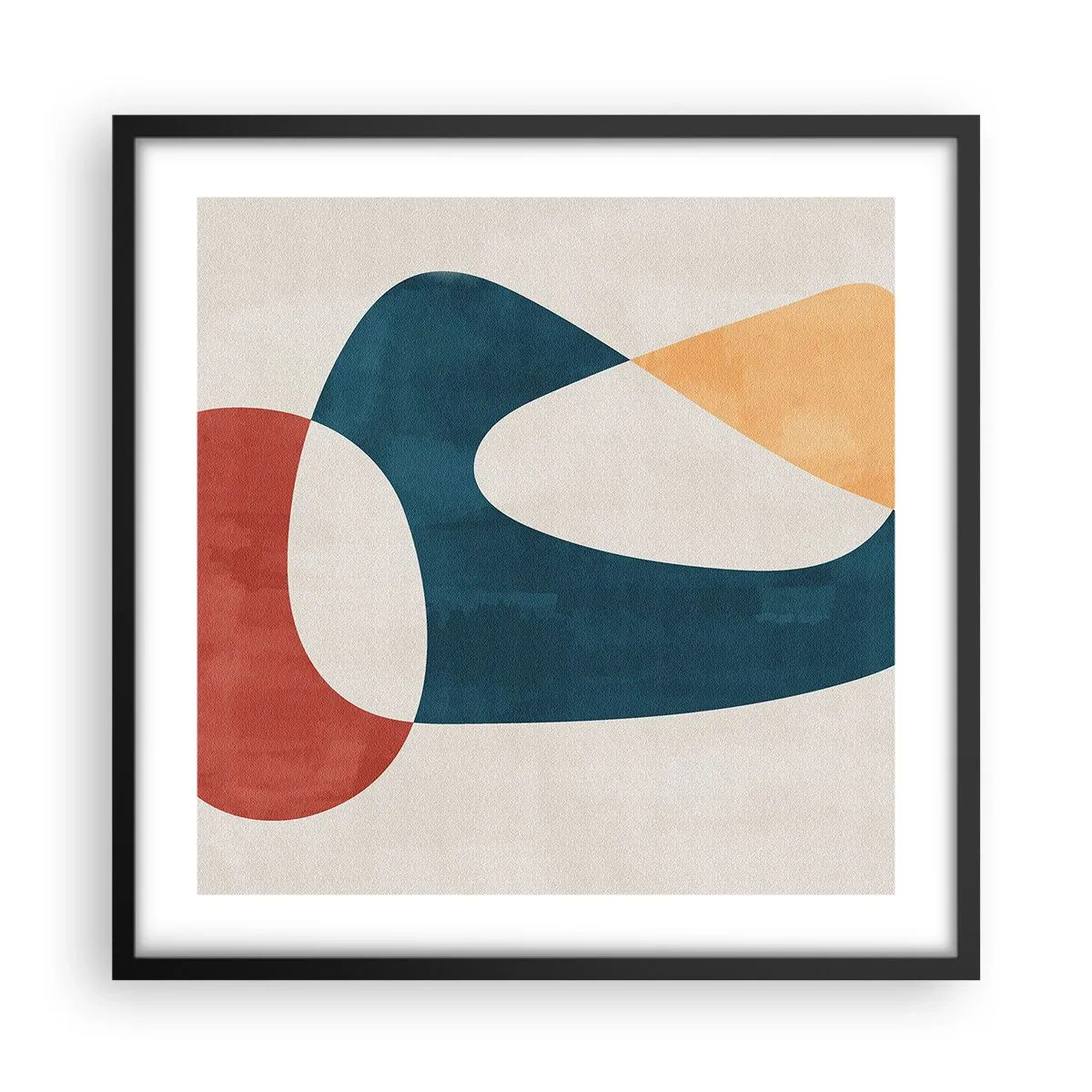 Plakát v černém rámu - Vlivy a metamorfózy - 50x50 cm