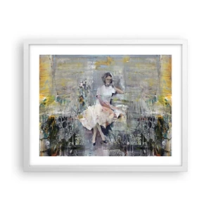 Plakát v bílém rámu - Klasická a moderní - 50x40 cm