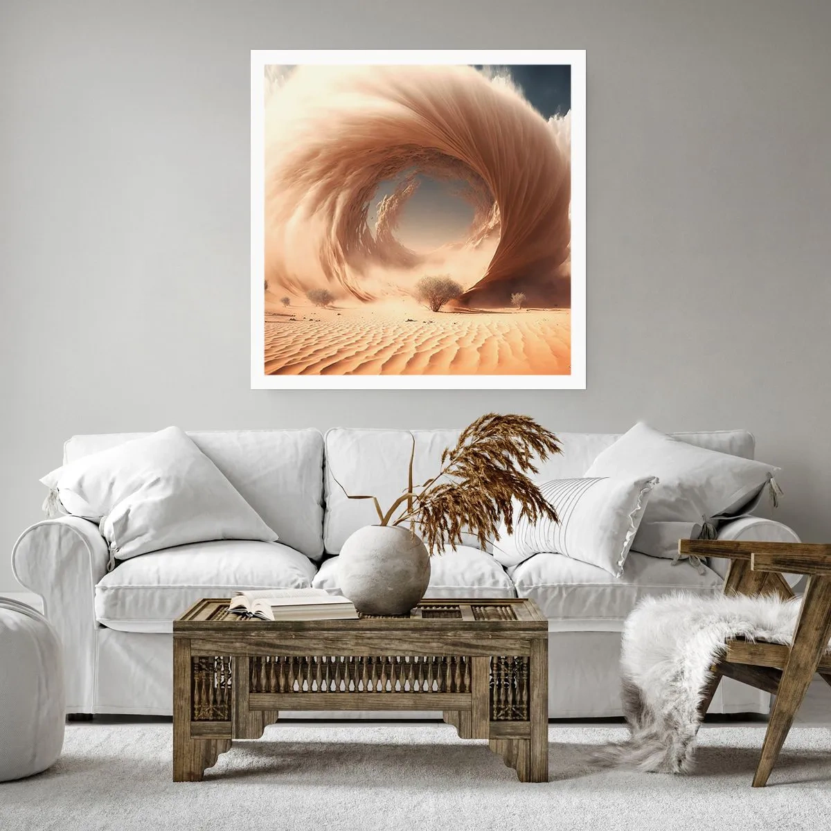 Plakát - Otevřený portál - 40x40 cm