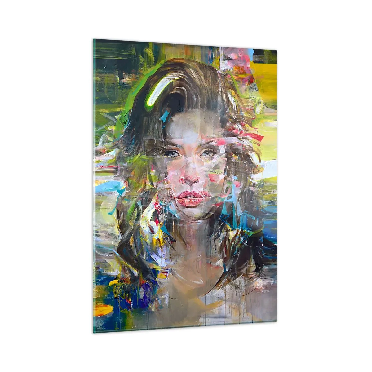 Obraz na skle - Za závojem vzduchu - 50x70 cm