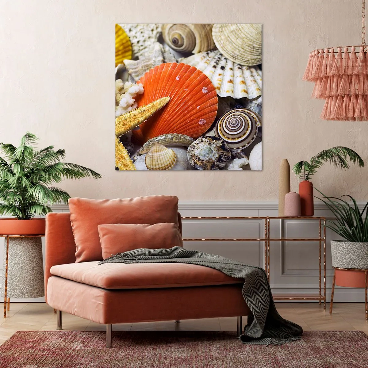 Obraz na plátně - Poklady oceánu - 50x50 cm