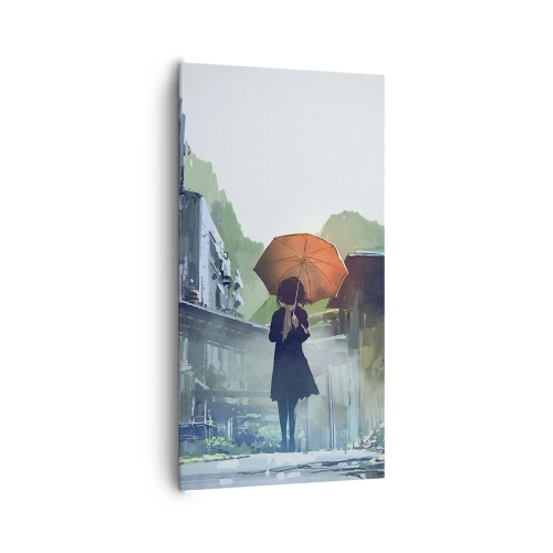 Obraz na plátně - Oživující déšť - 65x120 cm