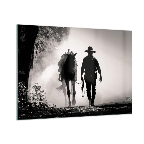 Obraz na skle - Texaské ráno - 100x70 cm