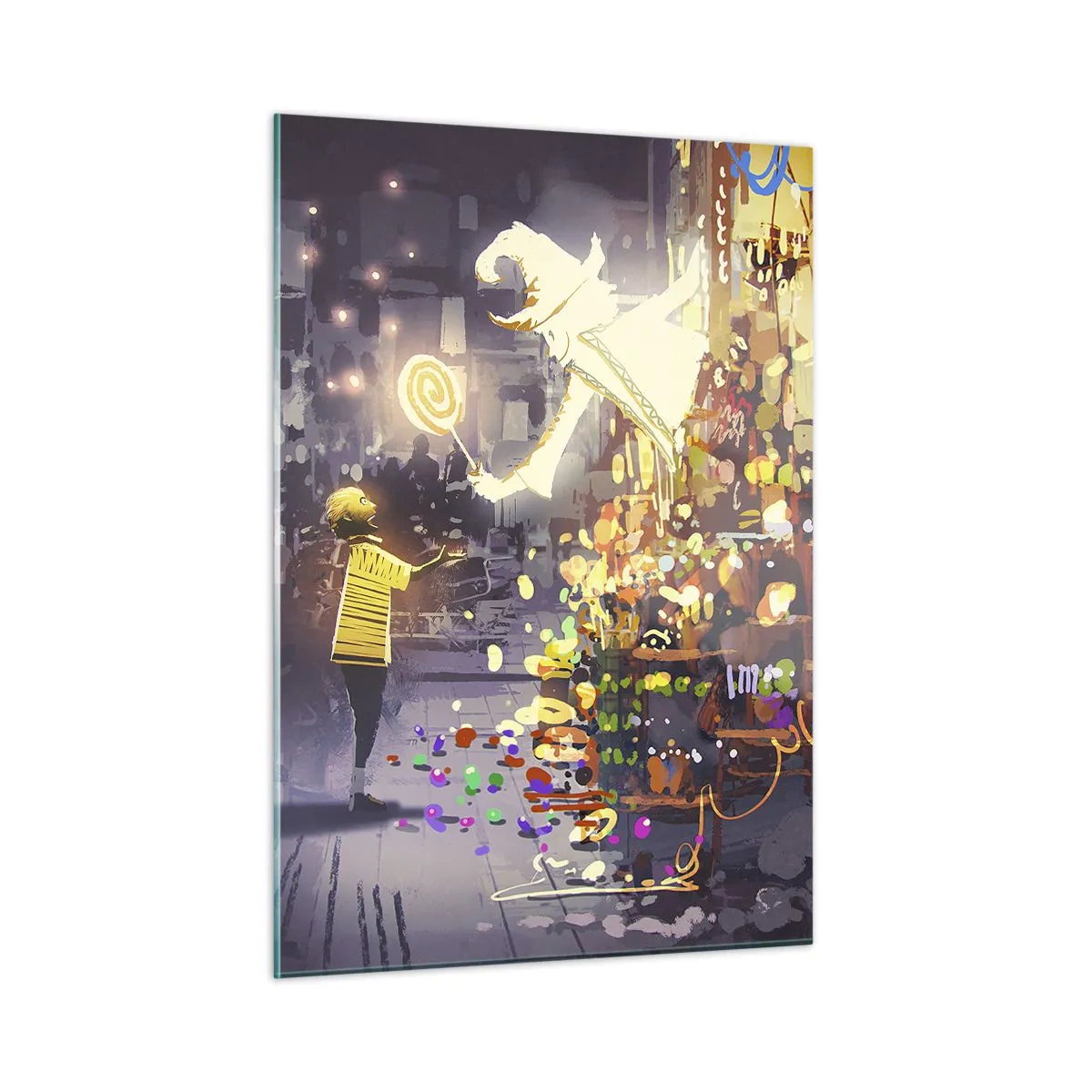 Obraz na skle - Kouzla existují - 50x70 cm