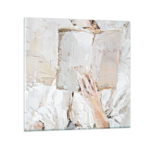 Obraz na skle - V jiném světě - 60x60 cm