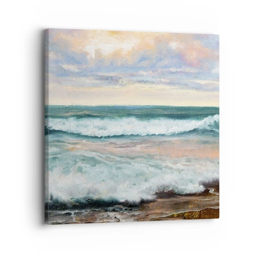 Obraz na plátně - Tady uhladíš duši - 30x30 cm