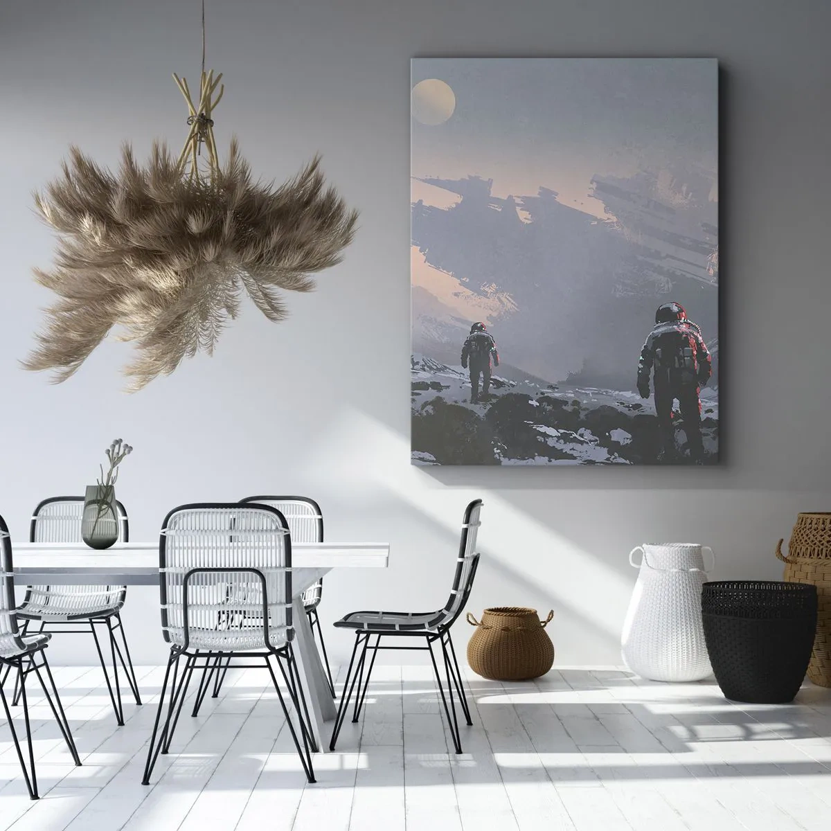Obraz na plátně - Pod neznámou hvězdou - 50x70 cm