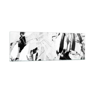 Obraz na skle - Podzim v negativu - 90x30 cm