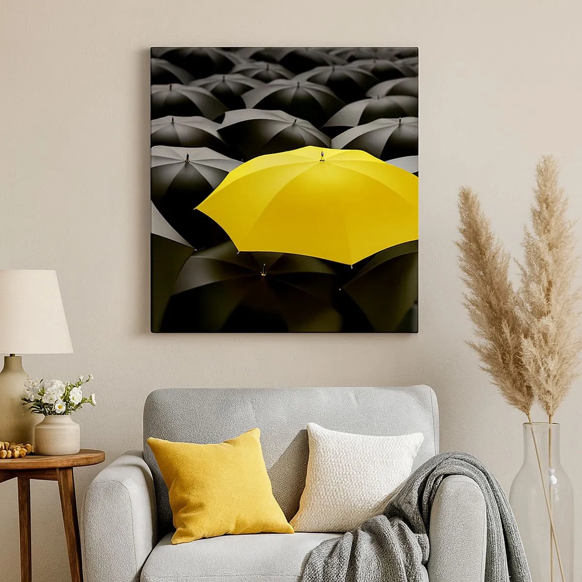 Obraz na plátně - Sbohem smutku - 30x30 cm