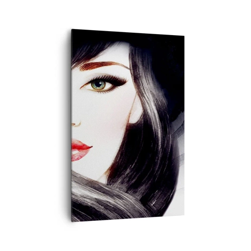 Obraz na plátně - Safírový pohled - 80x120 cm