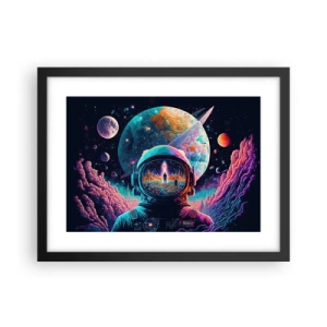 Plakát v černém rámu - Filosofům se to ani nesnilo - 40x30 cm