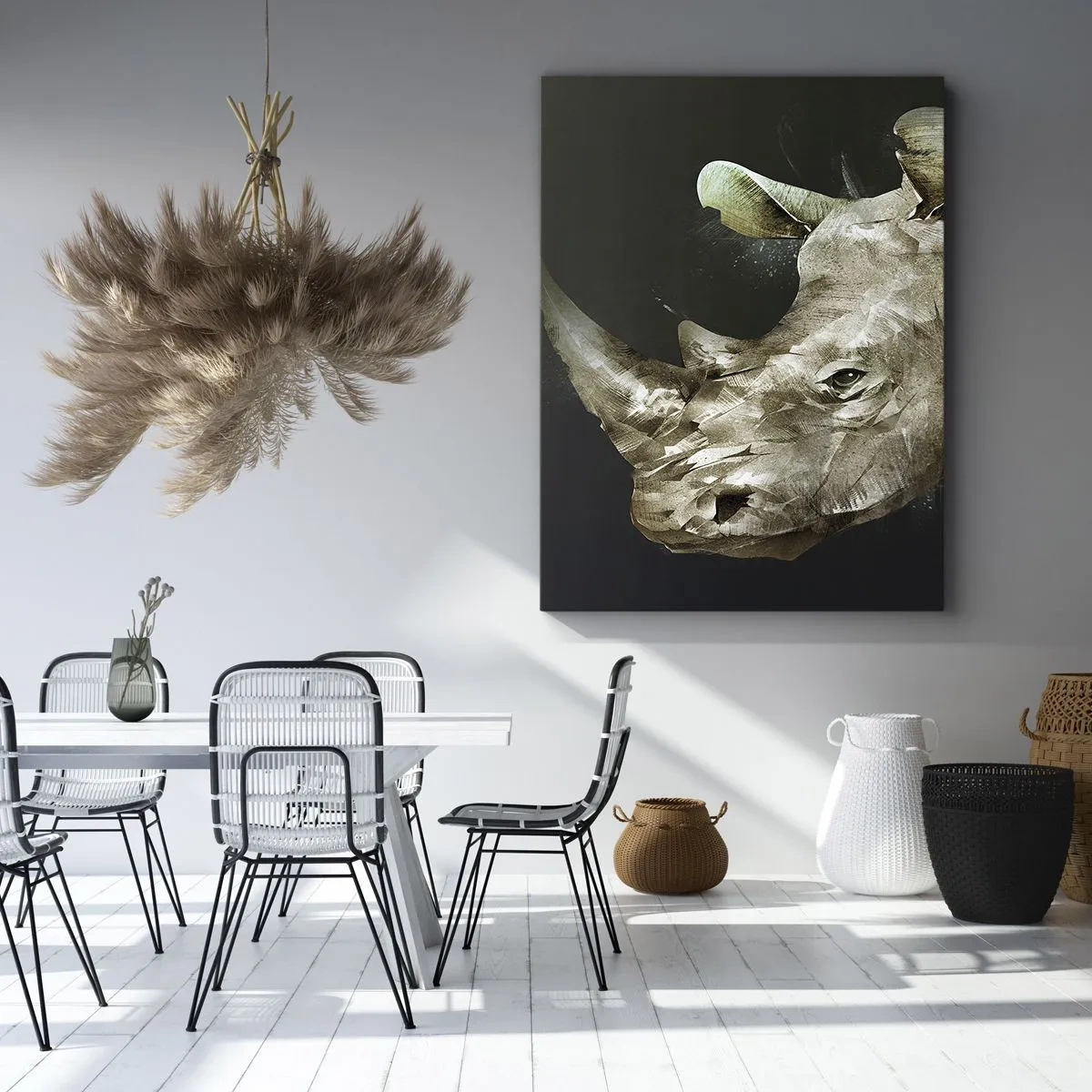 Obraz na plátně - Skutečně mužná síla - 55x100 cm