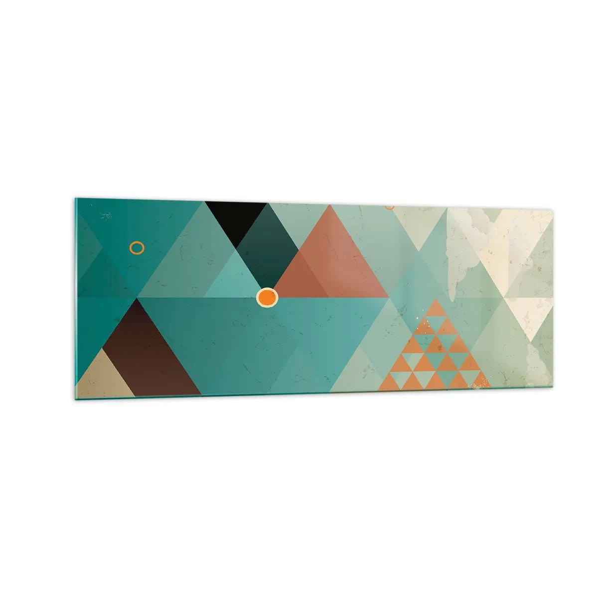 Obraz na skle - Jednota mnohosti, mnohost jednoty - 140x50 cm