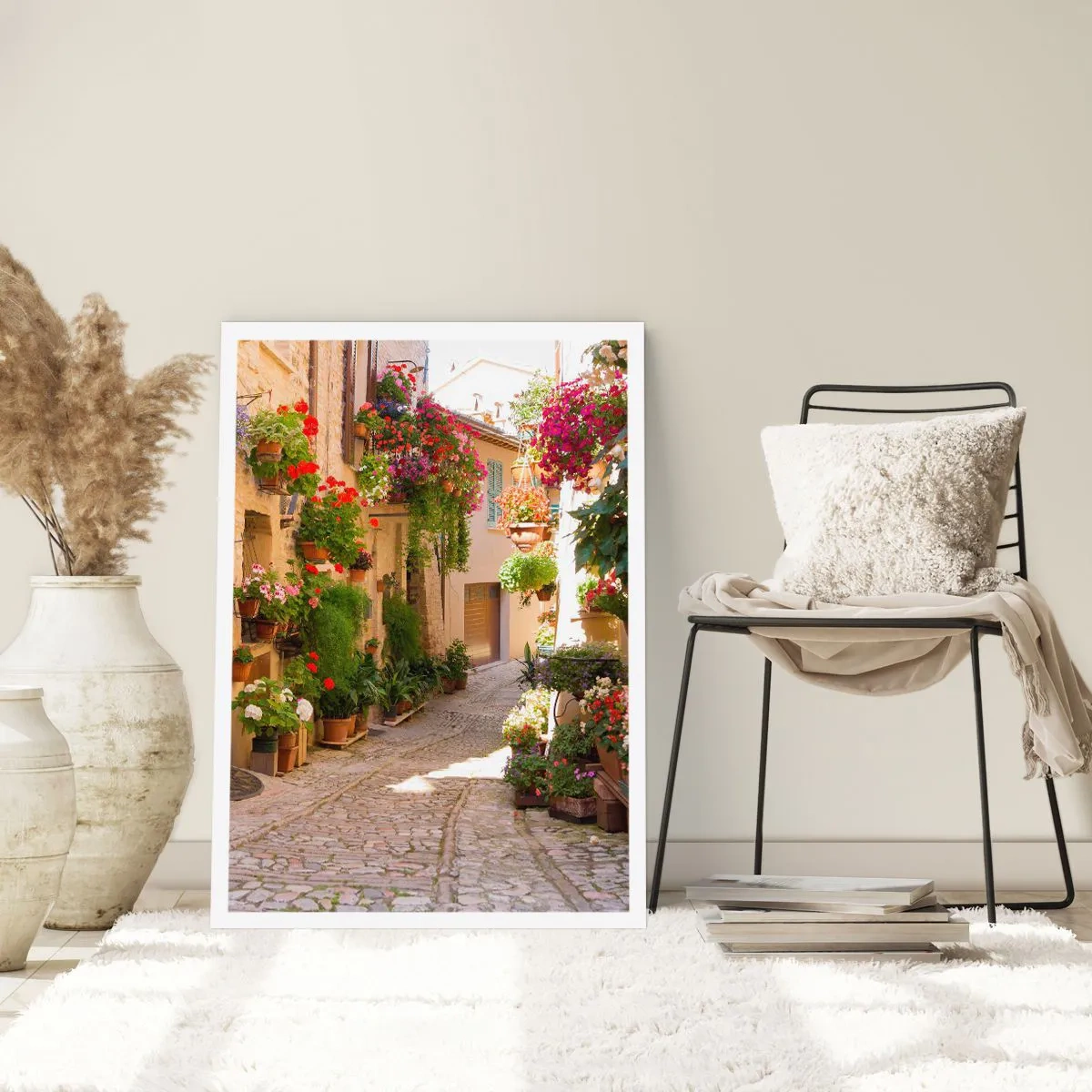 Plakát - V záplavě květin - 50x70 cm