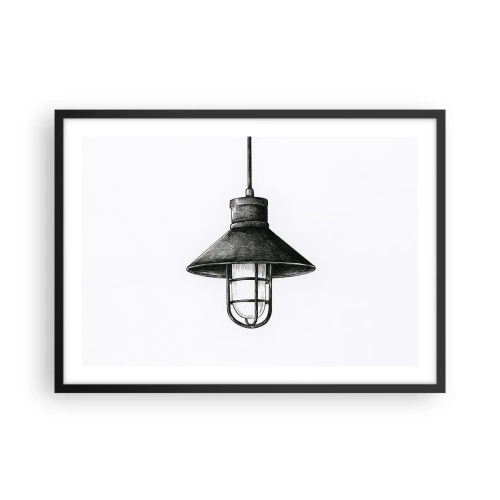 Plakát v černém rámu - Jako před lety… - 70x50 cm