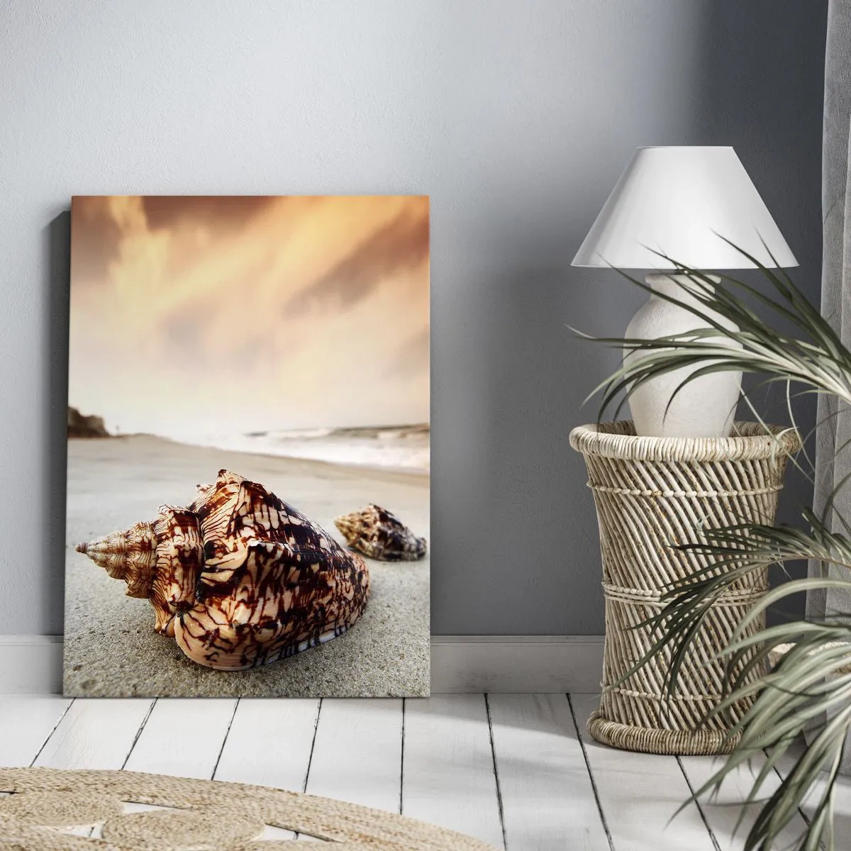 Obraz na plátně - Vyvrženci vln - 55x100 cm