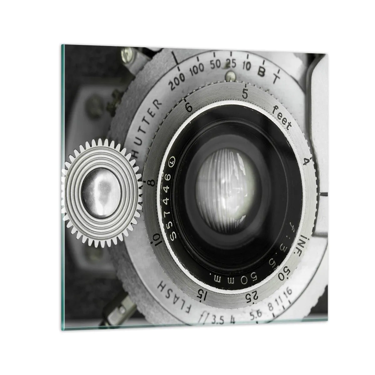 Obraz na skle - Příběh o Hollywoodu - 70x70 cm