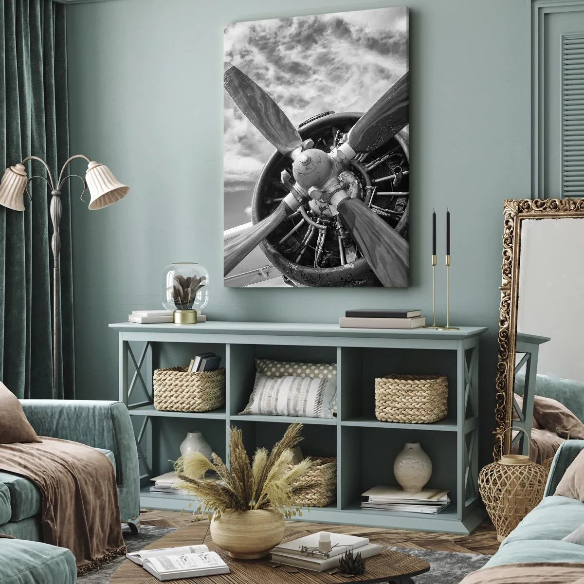 Obraz na plátně - Dobyvatel oblohy - 50x70 cm