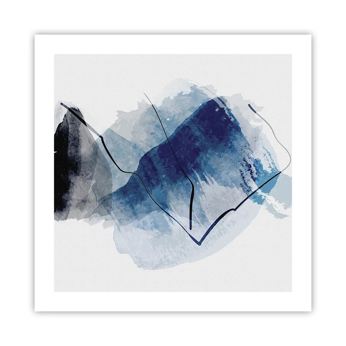 Plakát - Ledová hora - 50x50 cm