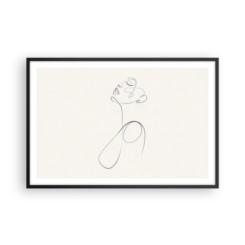 Plakát v černém rámu - Zamotaná ve snech - 91x61 cm