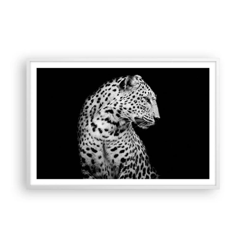 Plakát v bílém rámu - Pravý profil perfektní! - 91x61 cm