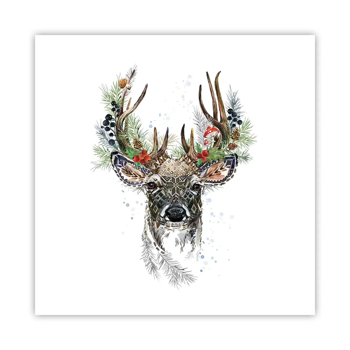 Plakát - Ve slavnostním rouchu - 50x50 cm