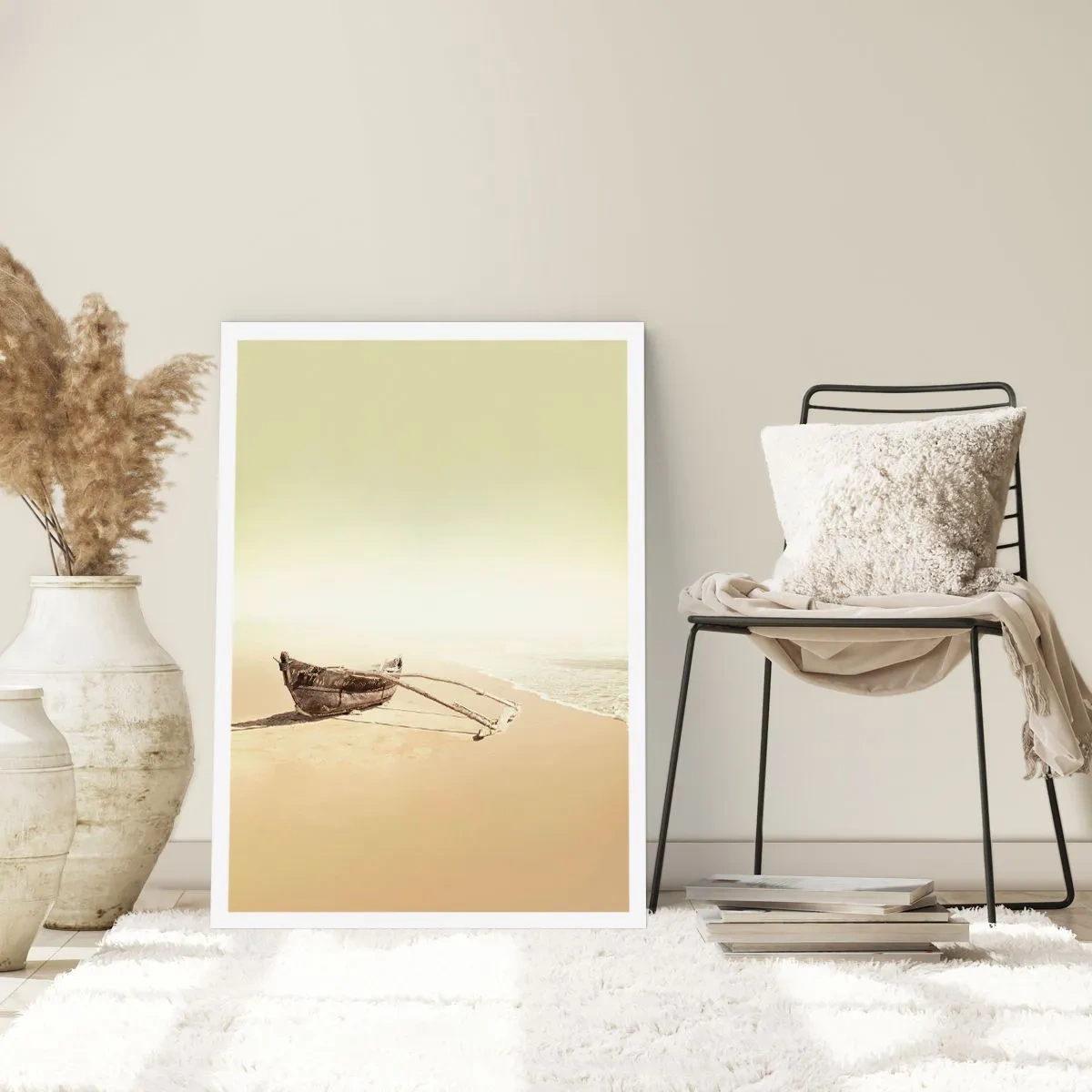 Plakát - Vzpomínka na jižní moře - 70x100 cm